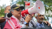 EE.UU. revoca visa a Petro tras discurso en marchas en Nueva York