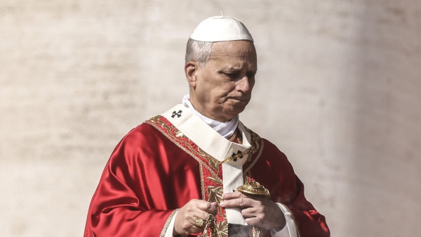 El papa León XIV