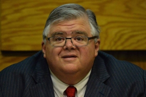 El gobernador del Banco de México, Agustín Carstens, al presentar sus previsiones económicas.