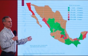 Jalisco ocupa el noveno lugar nacional por número de contagios.