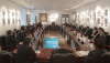 El presidente López Obrador se reunió este lunes con representantes sindicales y empresariales.