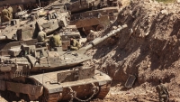 Militares israelíes vuelan una estación de bombeo de agua en el sur del Líbano