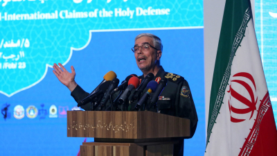 El jefe del Estado Mayor de la Fuerzas Armadas de Irán, Mohammad Bagheri.