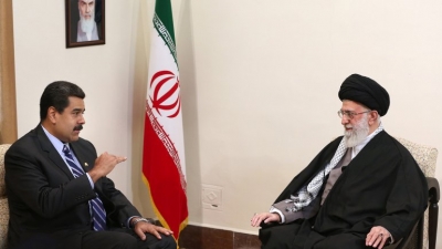 El presidente de Venezuela, Nicolás Maduro, se reunió en Irán con el líder supremo de Irán, Ali Khamenei