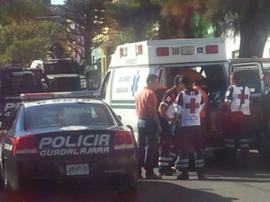 La balacera ocurrió la tarde de este domingo sobre la calle Hacienda El Lancero