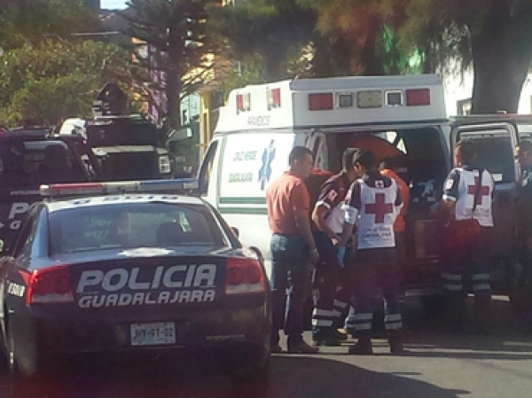 La balacera ocurrió la tarde de este domingo sobre la calle Hacienda El Lancero