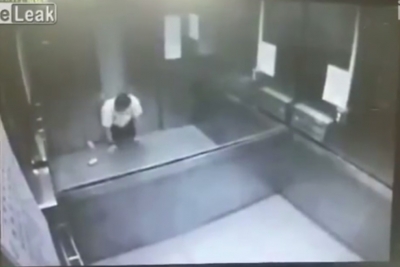 Un elevador lo partió en dos, quiso pedir ayuda con su celular, pero murió desangrado