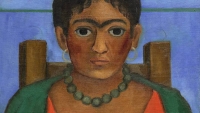 &#039;Niña con collar&#039; de Frida Kahlo.