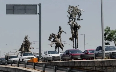 Monumento de las tres Gracias: cuánto miden y qué significan las estatuas trasladadas a la Plaza de la República