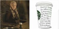 Fans de &#039;Juego de tronos&#039;, consternados por un &quot;vaso de café de Starbucks&quot; en una escena