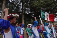 Wixárikas regresan a Jalisco hasta reunirse con AMLO