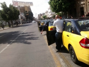 Los líderes de taxistas coinciden en que esta movilización ha reunido a más chóferes que en ocasiones anteriores.