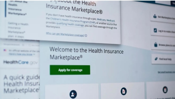 Páginas del sitio web de seguros médicos de la Ley de Cuidado de Salud Asequible de EE.UU., healthcare.gov