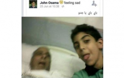 Se toma selfie con abuelo muerto y la publica en Facebook