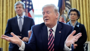 El presidente de EE.UU., Donald Trump