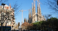 Imagen exterior de la Sagrada Familia