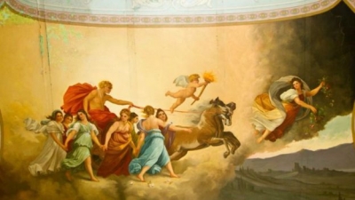 En sus primeras épocas Xavier Guerrero también realizó este tipo de murales.