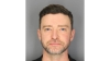 Foto de la ficha policial de Justin Timberlake.