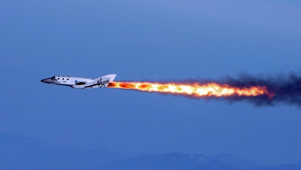 Muere un piloto y otro resulta herido en un accidente de la nave SpaceShipTwo