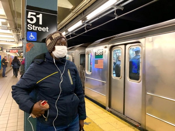 La MTA asegura que actualmente el 90% de los pasajeros cumplen la norma de usar máscaras.