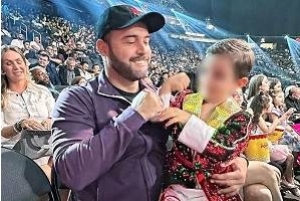 El Alcalde Gonzalo Álvarez estuvo el sábado en la pelea de su hermano, Saúl "Canelo" Álvarez, en Las Vegas.