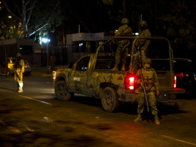 La noche del jueves, inmediatamente después de su captura, es trasladado a la Ciudad de México