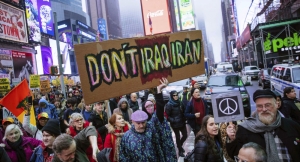 Decenas de ciudades estadounidenses protestan contra el ataque de Trump a Soleimani