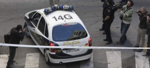 Un coche de la policía nacional de España, en una imagen de archivo
