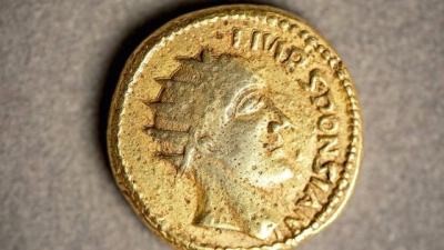 La cara de Esponsiano primero, que fue purgado de la historia por expertos del silgo XIX. Pero investigadores han logrado establecer ahora que fue un emperador romano perdido.