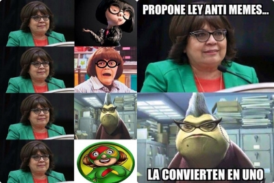 #Ladymemes: Diputada pide castigar memes; la convierten en uno