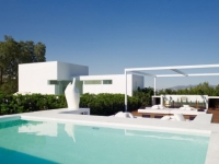 La &#039;casa blanca&#039; de la pareja presidencial.