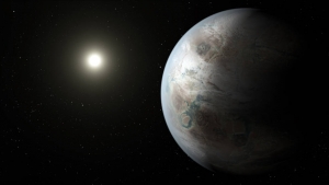 Concepción artística del planeta Kepler-452b
