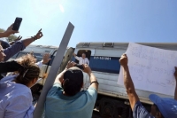 El presidente Andrés Manuel López Obrador abordó el Tren Interoceánico por segundo día consecutivo. La imagen, del 22 de diciembre de 2023. 