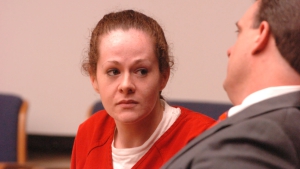 Christa Gail Pike en la Corte Penal del Condado de Knox, Tennessee, EE.UU., 11 de abril de 2008.