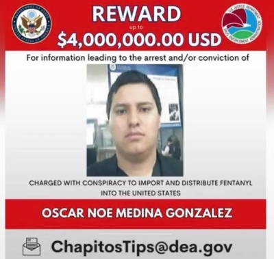 La DEA ofrece 4 millones de dólares por información que ayude a la captura de "El Panu".