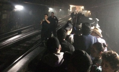 Pánico en el Metro de la CDMX tras corto circuito