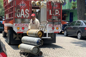 enta de gas LP en la Ciudad de México, en imagen de archivo.