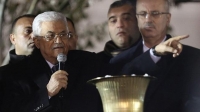 El presidente palestino, Mahmud Abbas