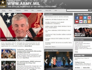 El Ejército de EEUU cierra varias horas su página web por un ataque informático