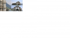 Un templo de 400 años aflora bajo el agua por ausencia de lluvias