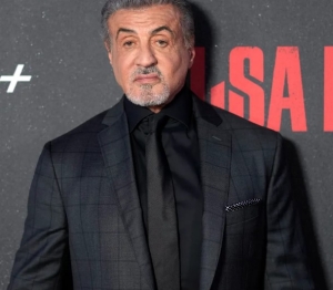 Sylvester Stallone en la premier de "Tulsa King".