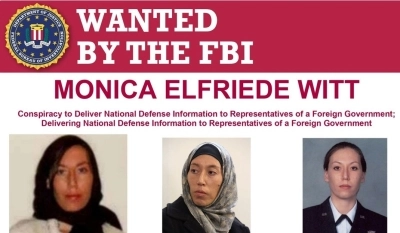 FBI acusa a exagente con acceso a datos ultrasecretos de espiar para Irán y ofrece recompensa por ella