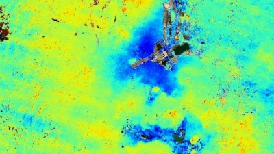 Imágenes satelitales muestran cómo se hunde la ciudad de México dos centímetros por mes