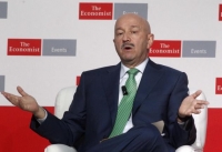 El ex presidente Carlos Salinas de Gortari, durante su participación en el 25 Aniversario del México Summit organizado por The Economist, este jueves 5 de noviembre de 2015