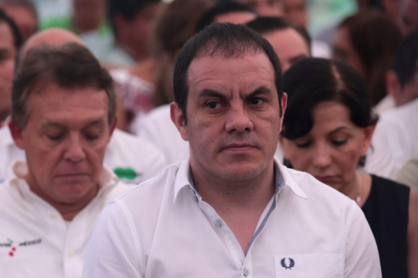 Cuauhtémoc Blanco Bravo, alcalde de Cuernavaca.