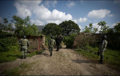 El pozo, ubicado en una propiedad privada de la calle Durazno, en La Primavera, fue localizado el martes pasado. 