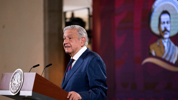 El presidente de México, Andrés Manuel López Obrador