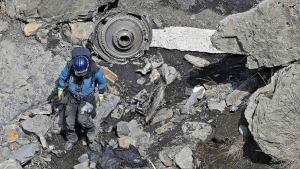 Encuentran un móvil con un video de los últimos segundos del vuelo de Germanwings