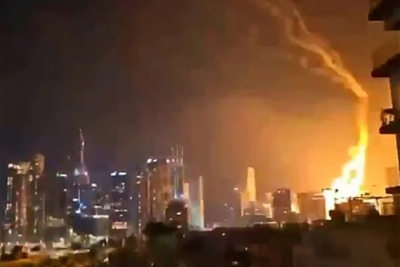 Irán amenaza con un ataque masivo de 2000 misiles en caso de una nueva guerra con Israel.