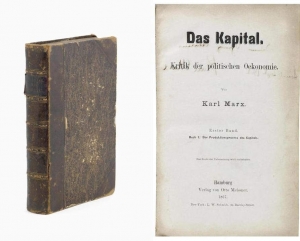 Se subasta en el Reino Unido una primera edición de 'El capital', de Karl Marx